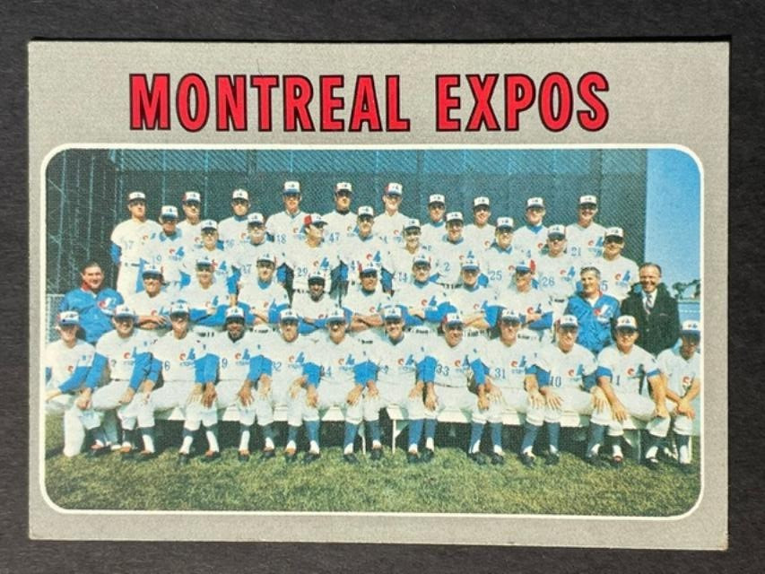 VINTAGE 1970 Topps MONTREAL EXPOS # 509 – EX-NM