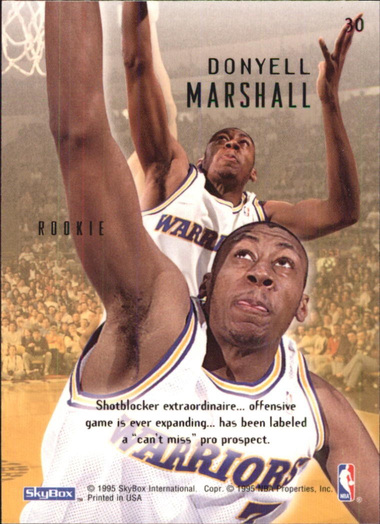 1994-95 Emotion #30 Donyell Marshall RC – BSK