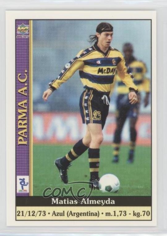 2000-01 Mundicromo Calcio 2001 Matias Almeyda #519 1i8