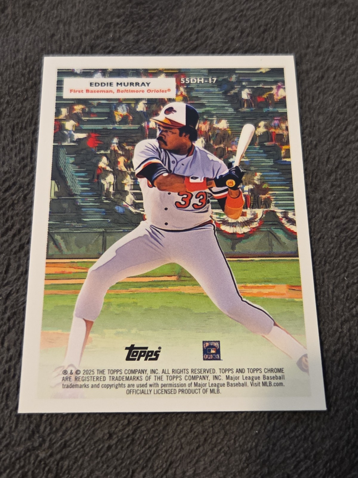 2025 Topps Platinum Brooks Robinson/Eddie Murray #55DH-17 Double Headers Sp