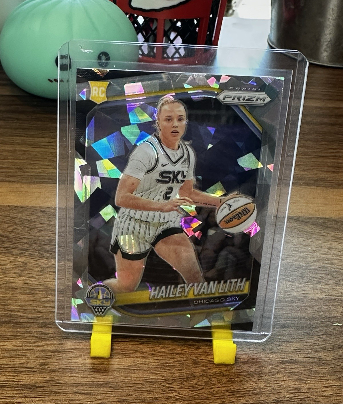 Panini 2025 Prizm WNBA Hailey Van Lith Chicago Sky Rookie #2