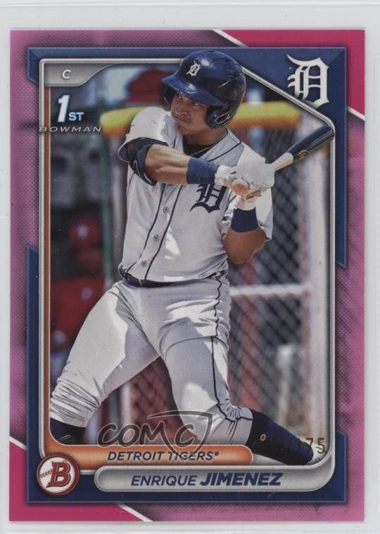 2024 Bowman Prospects Pink Border /175 Enrique Jimenez #BP-31 14lm