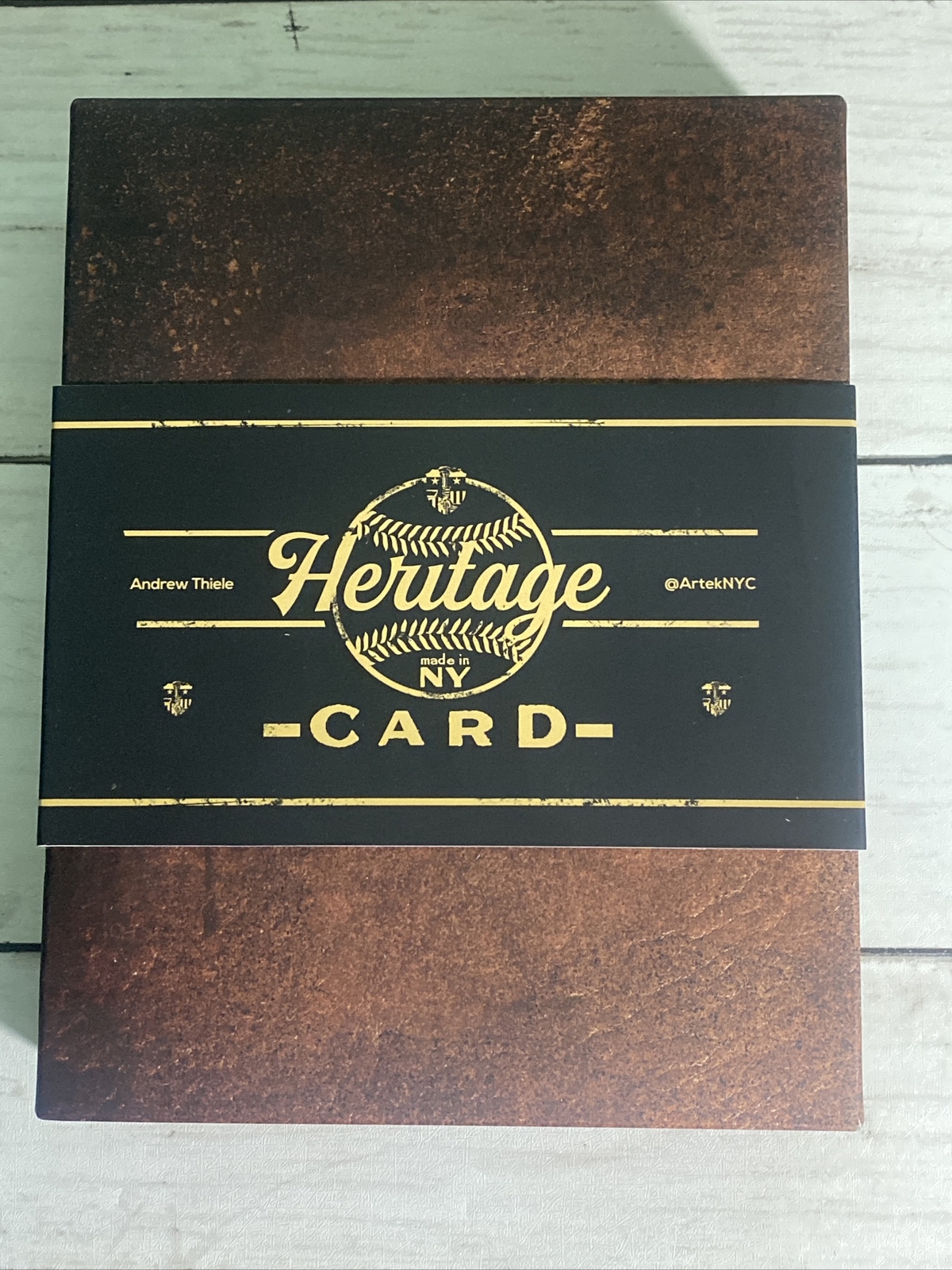 Topps Project 2020 Andrew Thiele Heritage Companion Card 2 Father’s Day /1230