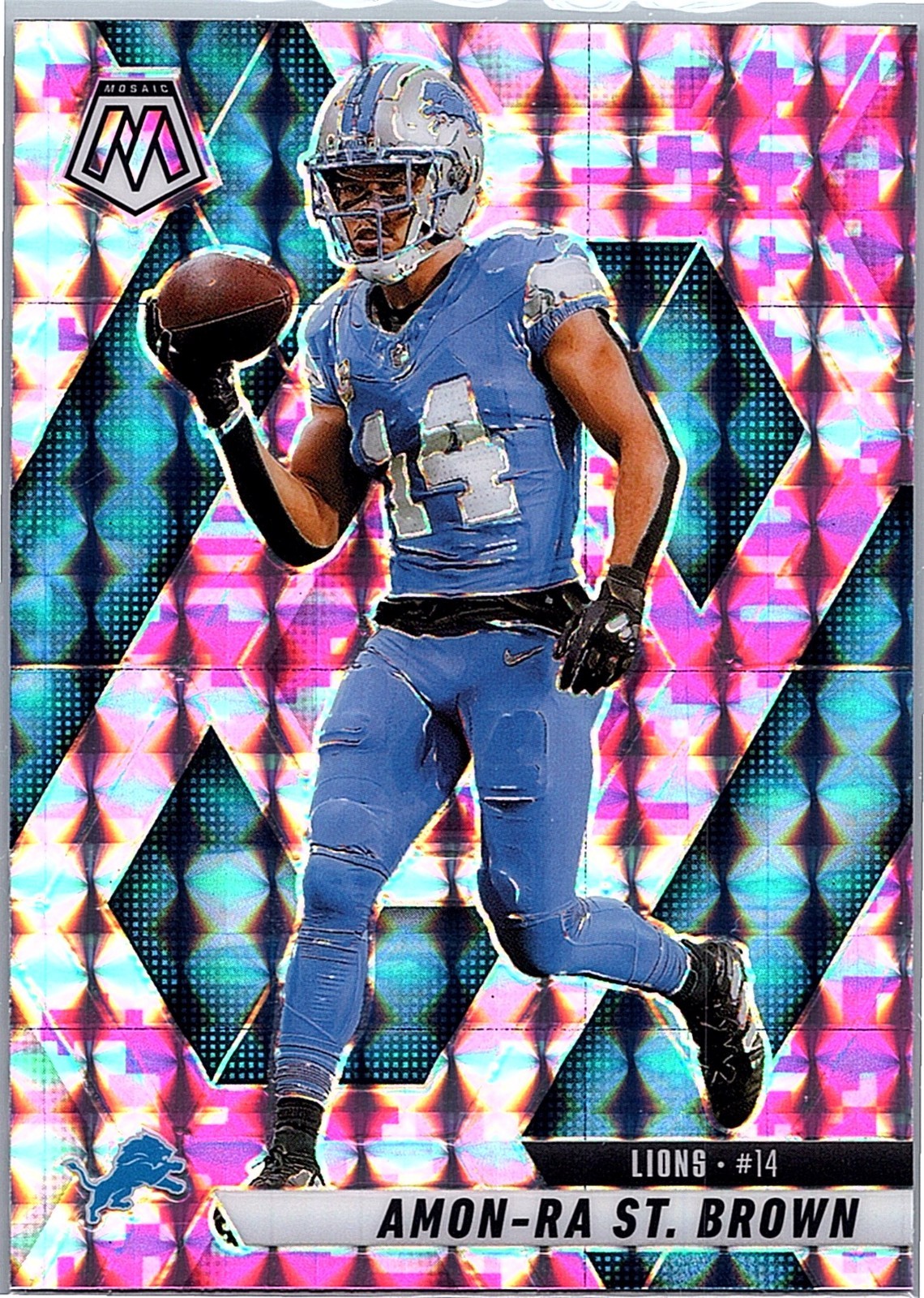 2025 Panini Mosaic Football Camo Pink Prizms – YOU PICK A CARD! UPDATED 4/28/26