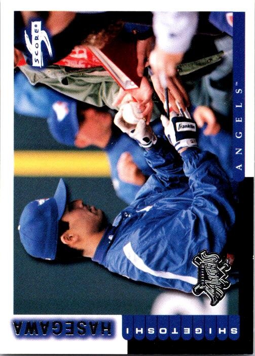 1998 Score Anaheim Angels Shigetoshi Hasegawa Team Collection #3 Anaheim Angels