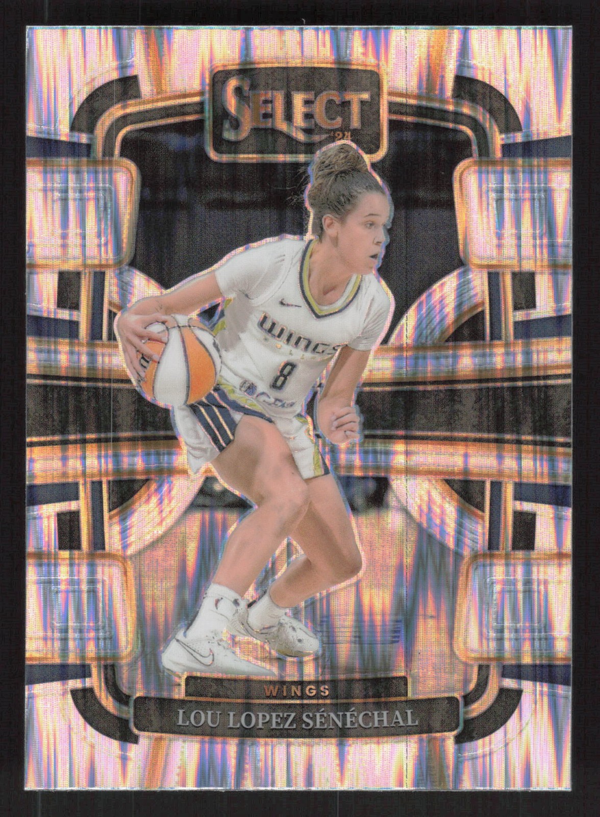 2024 Panini Select WNBA #53 Lou Lopez Senechal Prizms Silver Flash