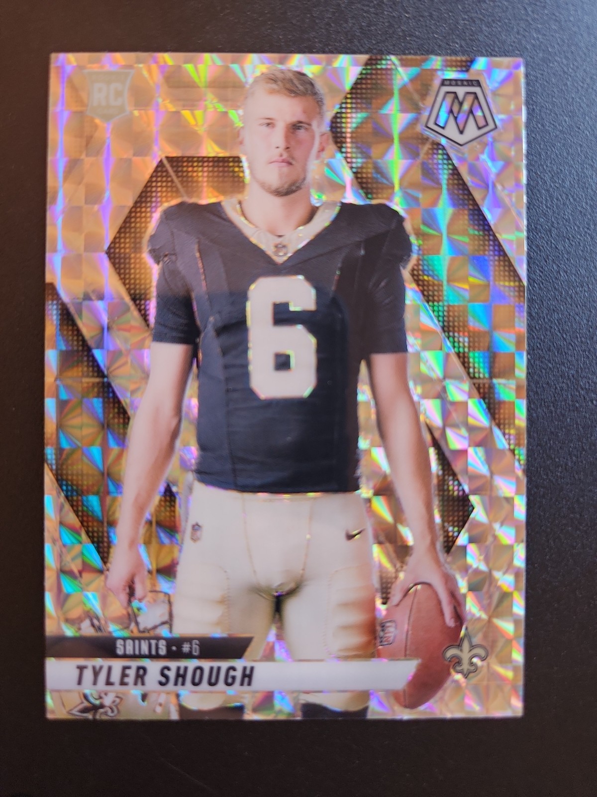 Tyler Shough New Orleans Saints 2025 Panini Mosaic Prizm Rookie #273