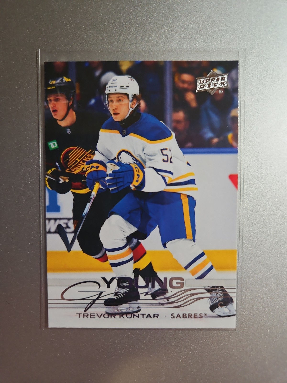 2025-26 Upper Deck Extended Series Trevor Kuntar Young Guns #704 Buffalo Sabres