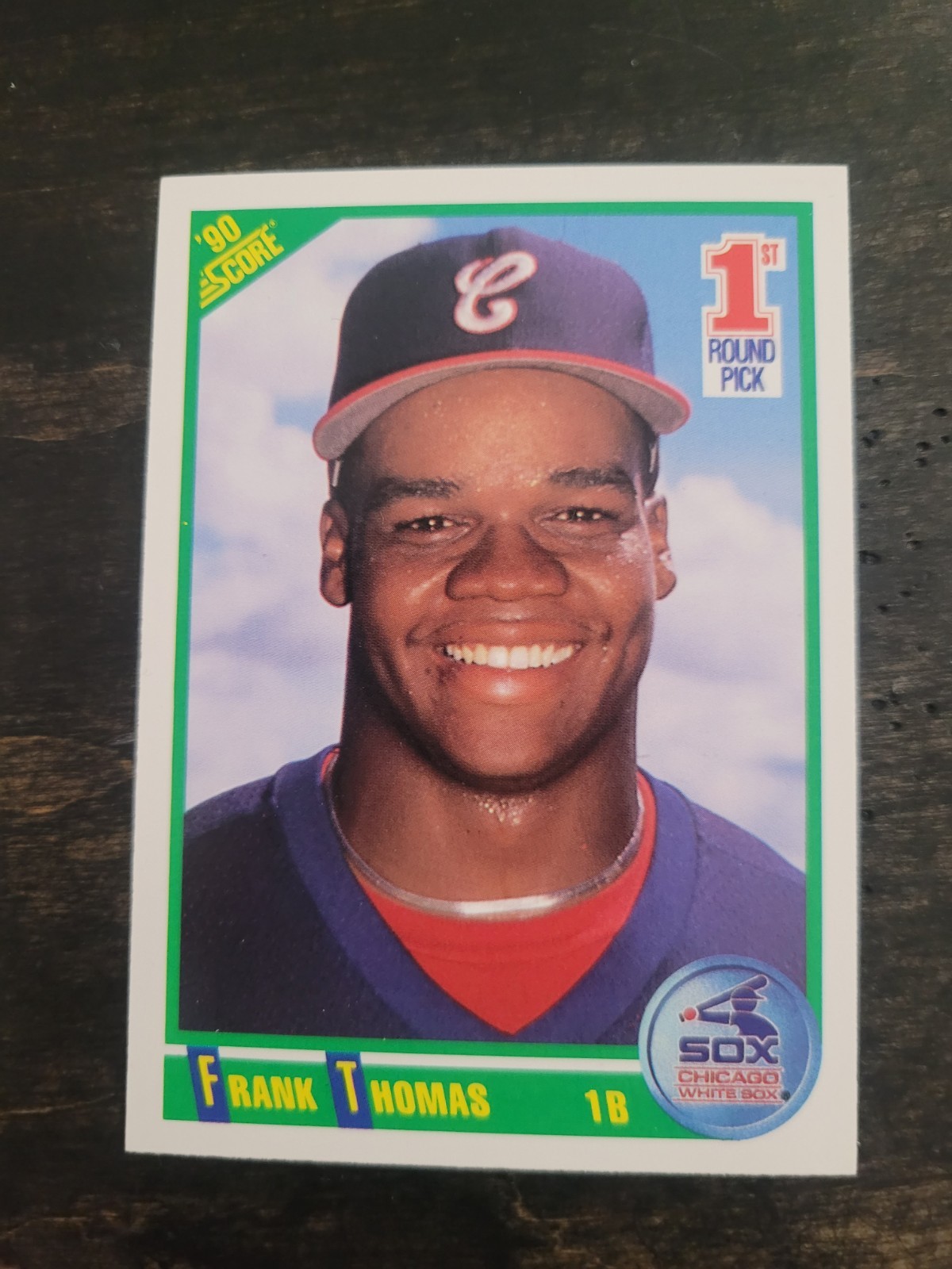 1990 Score – 1st Round Pick Frank Thomas #663 (RC)