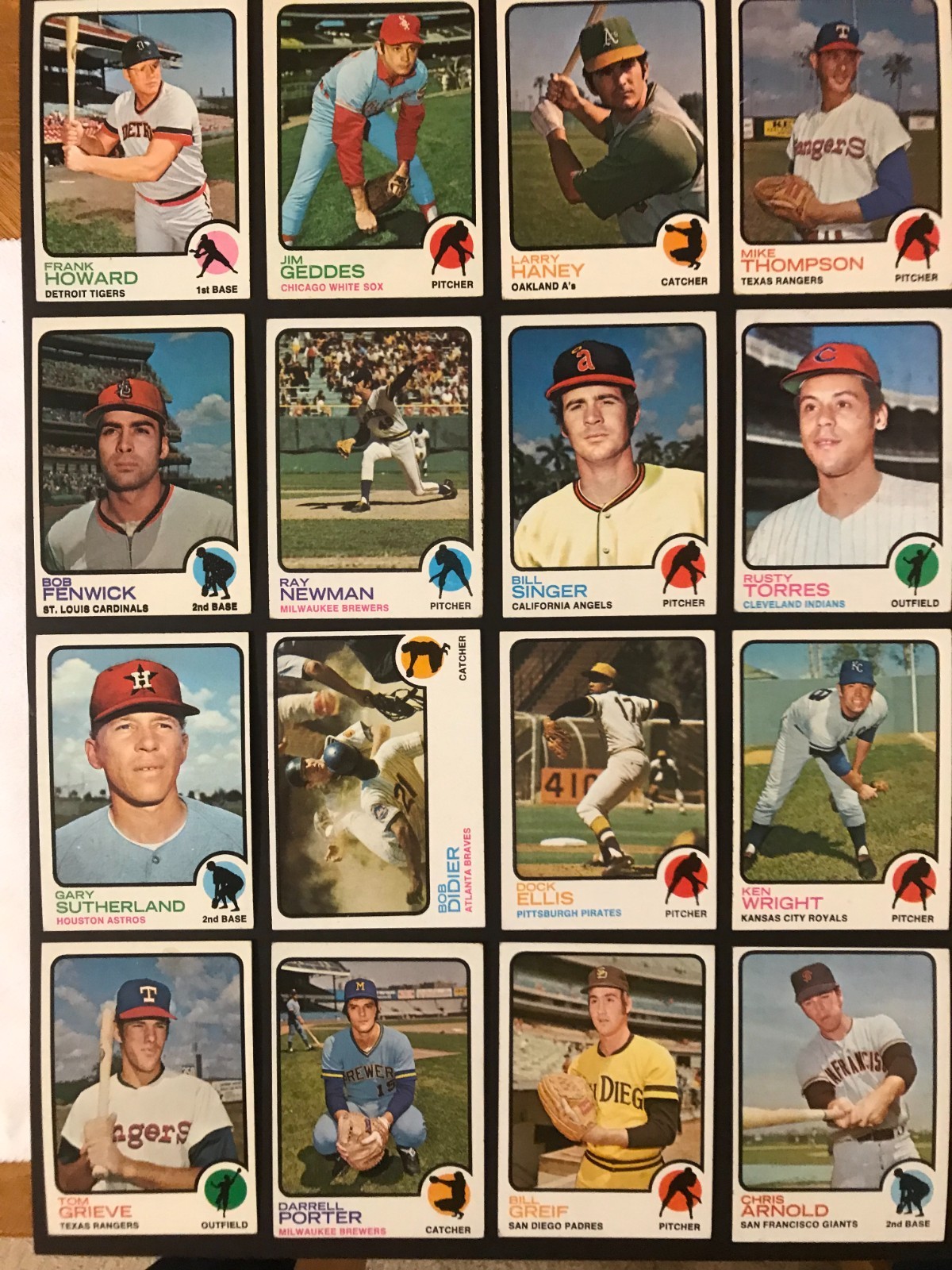 1973 Topps Baseball – Hi #s – 529 – 660 – You U Pick – See Pics!