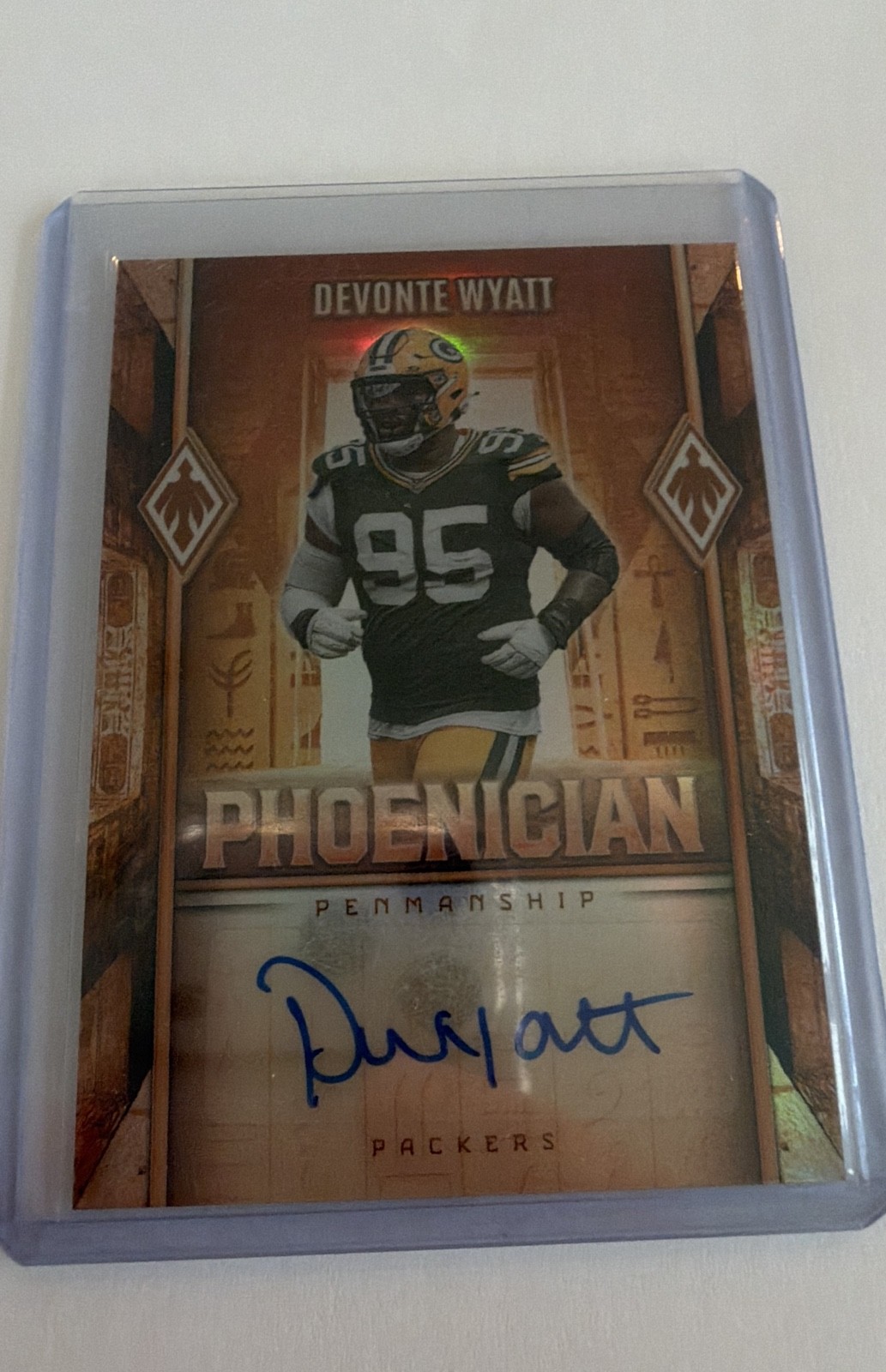 2025 Panini Phoenix – Phoenician Penmanship Devonte Wyatt #PHP-DWT (AU)
