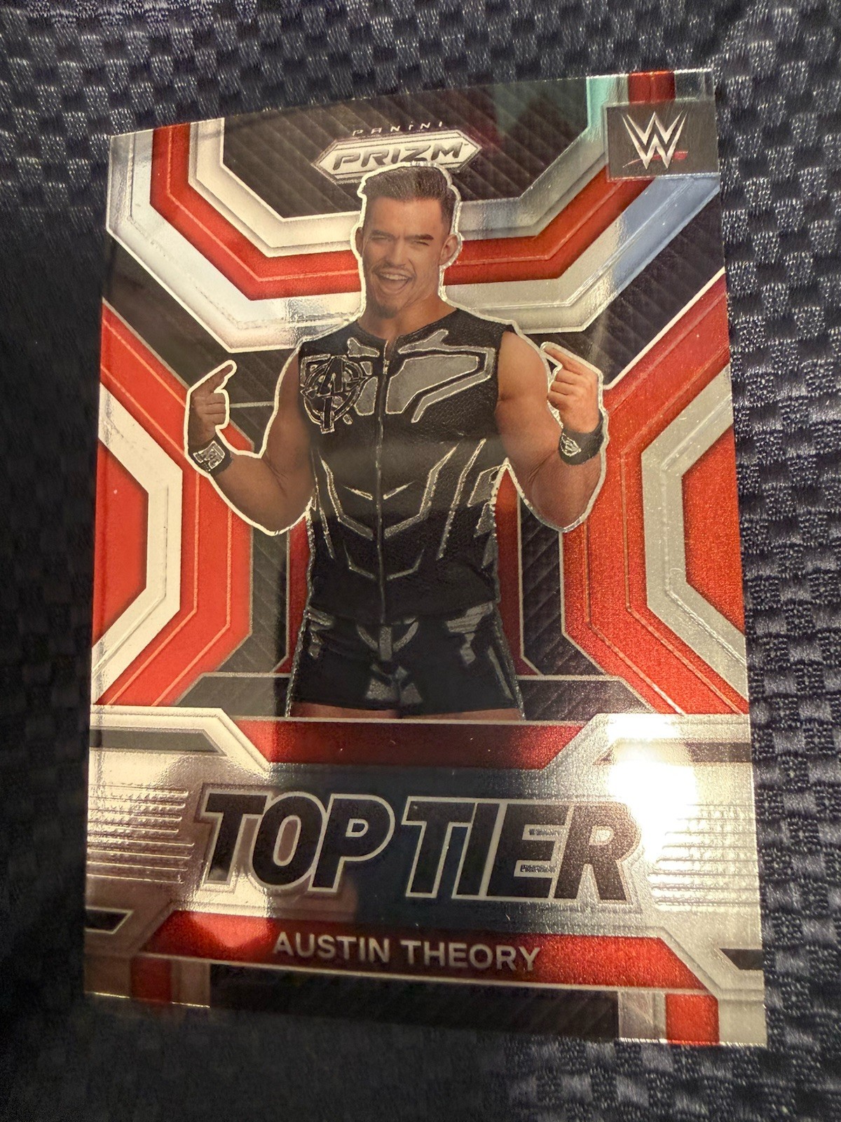 2023 Panini Prizm WWE – Top Tier Austin Theory #4