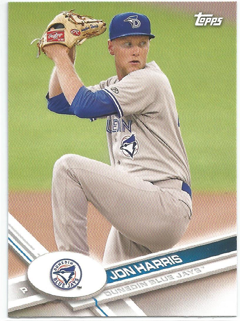 Jon Harris Toronto Blue Jays 2017 Topps Pro Debut