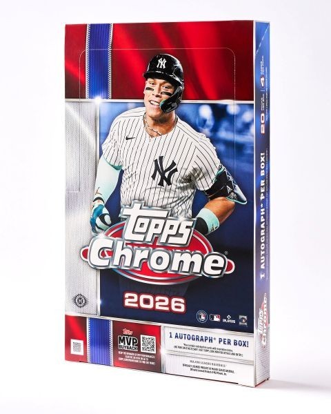 2026 Topps Chrome Baseball Base #1-250 – You Pick Complete Your Set – Pre Sale