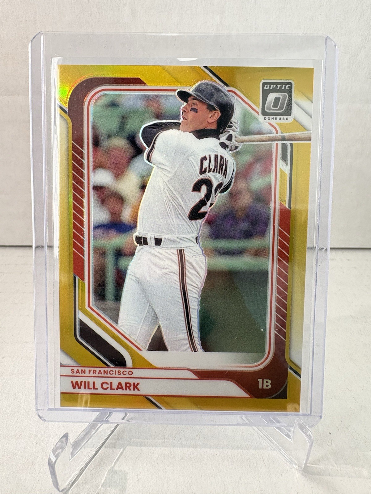 WILL CLARK 2026 Donruss OPTIC GOLD PRIZM #’d /10 Giants