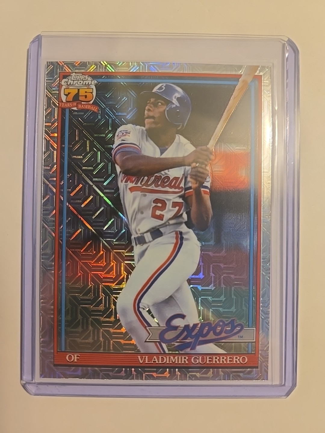 2026 Topps Series 1 Vladimir Guerrero Mojo 91C-9 Montreal Expos