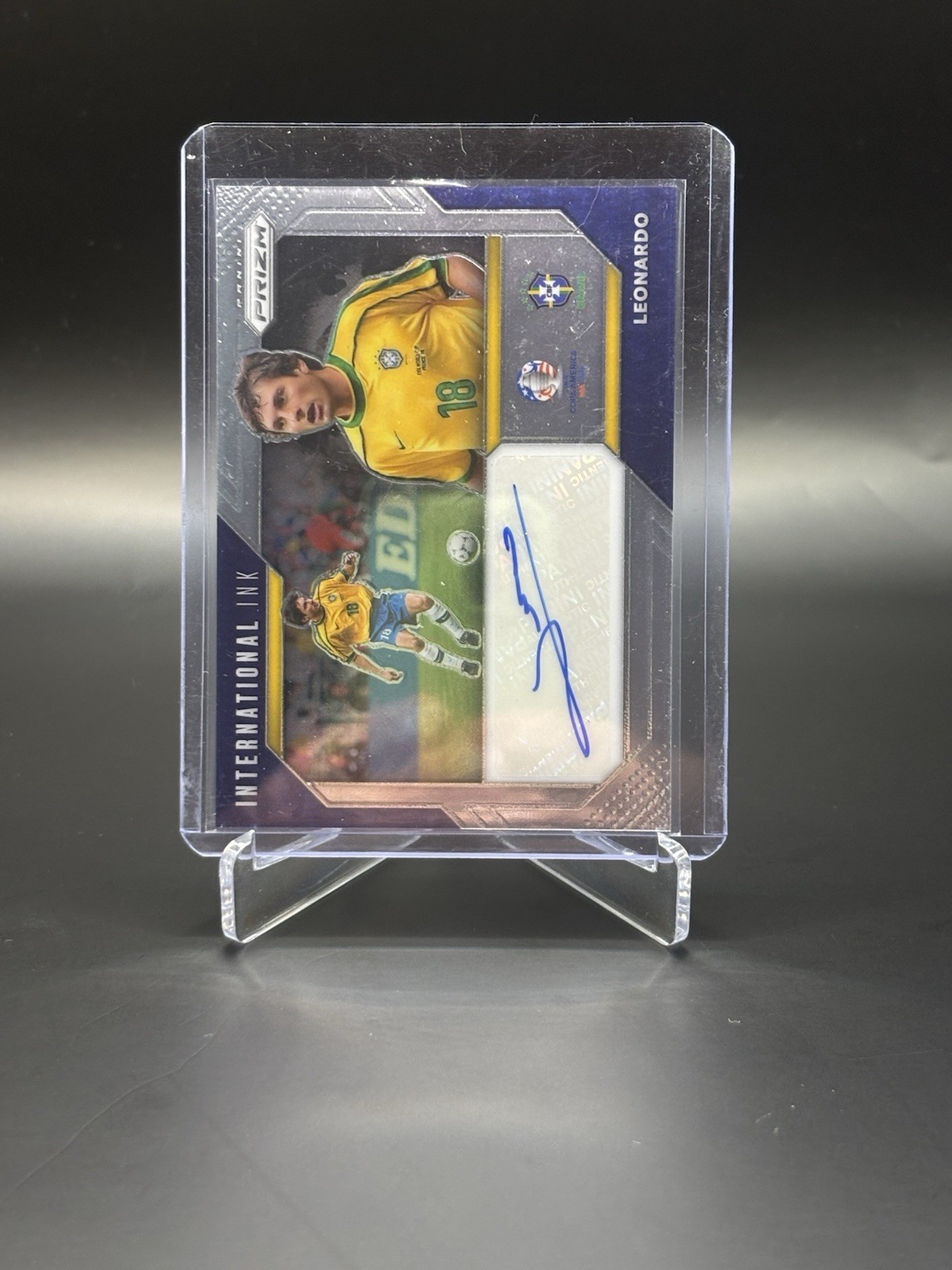 2024 Panini Prizm CONMEBOL Copa America – International Ink Leonardo Araujo