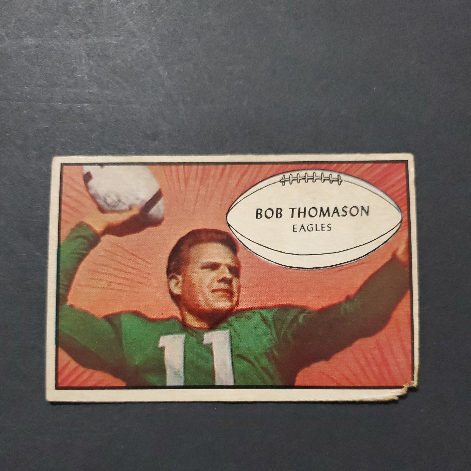 1953 Bowman Bobby Thomason #83 (RC) filler See Pictures