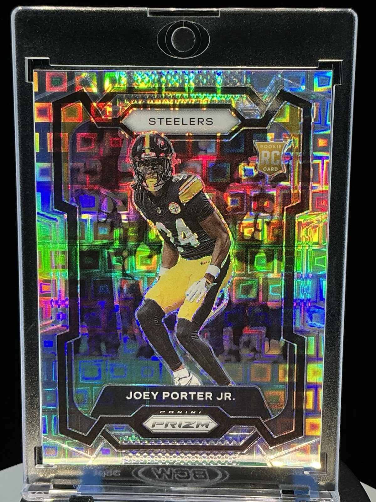 2023 Panini Prizm Joey Porter Jr Pandora Prizm Rookie RC /400 Steelers #386