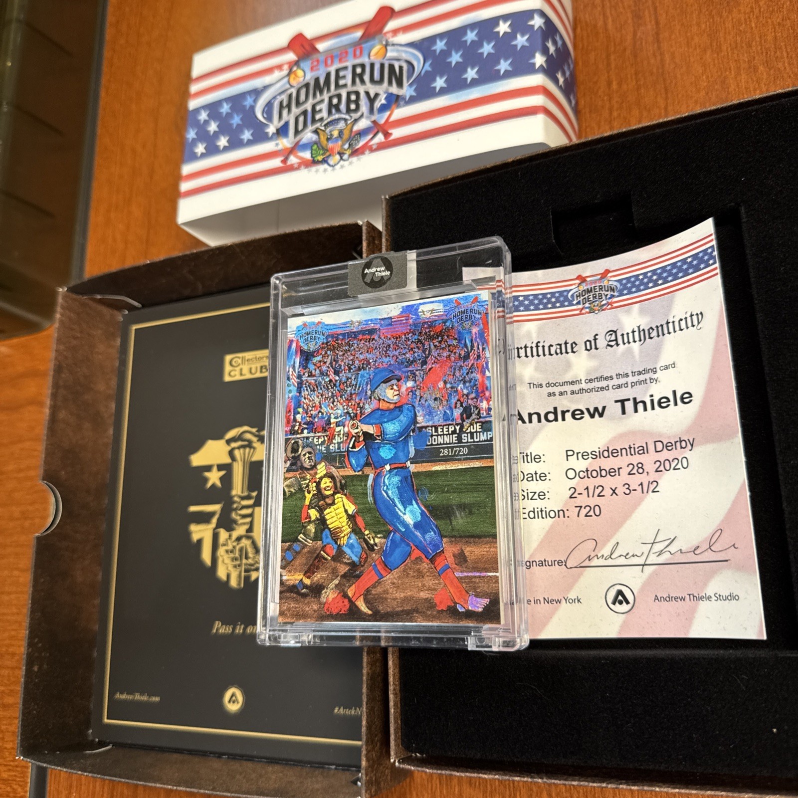 Presidential HR Derby Andrew Thiele /720 – Trump Biden 2020 Project 2020 Kamala
