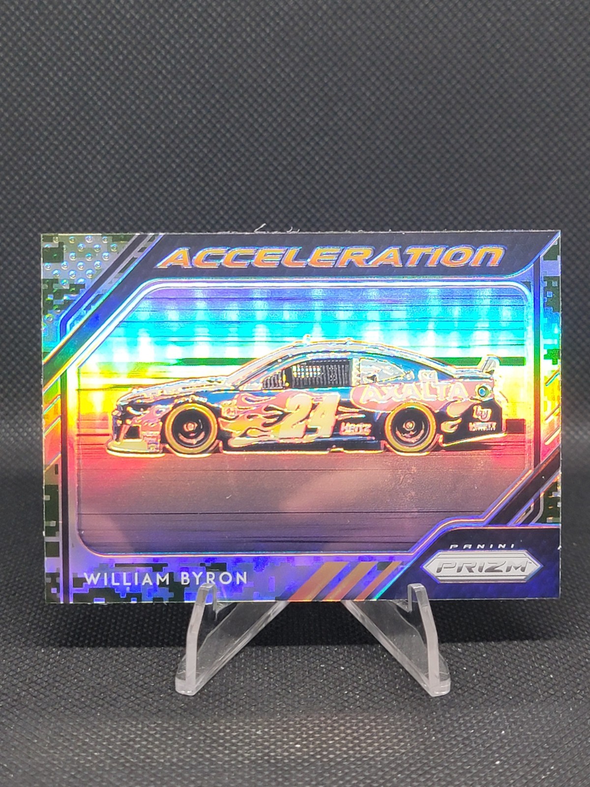 2019 Prizm Acceleration William Byron #59 Camo Prizm