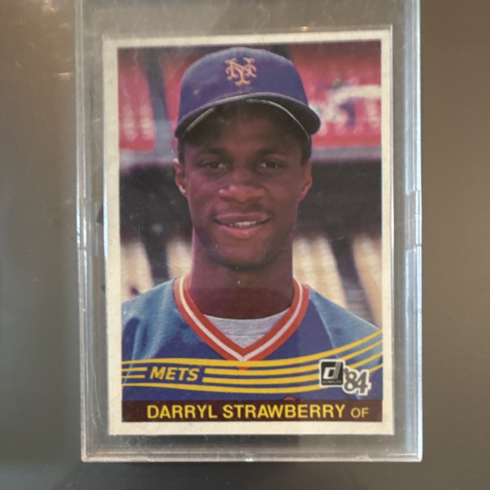 Donruss 1984 Darryl Strawberry #68 New York Mets Rookie Baseball Card