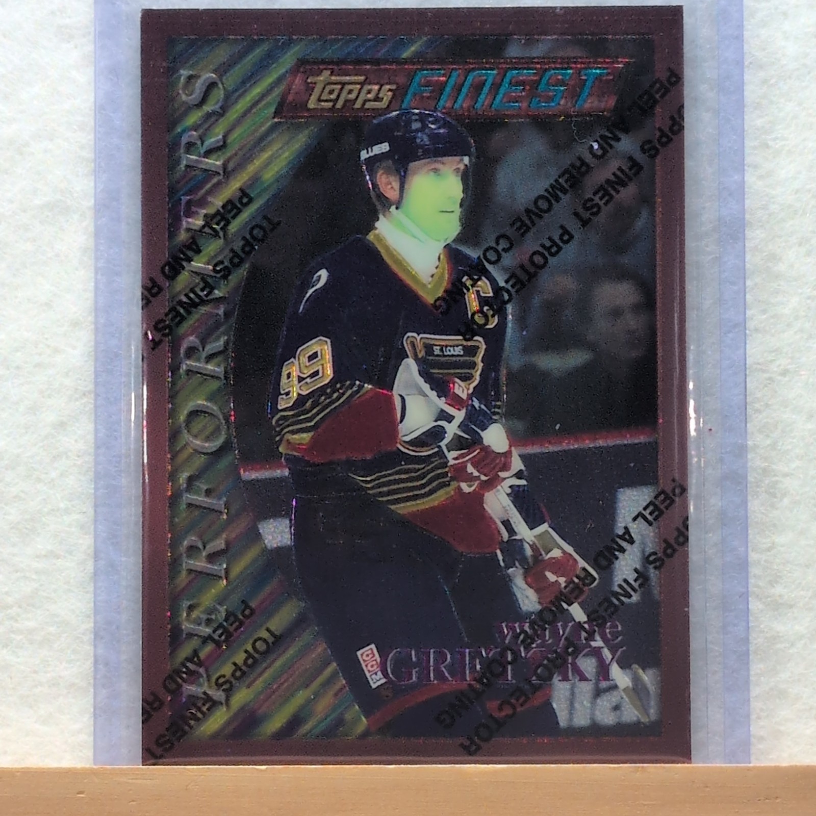 1995-96 Topps Finest – Wayne Gretzky #5