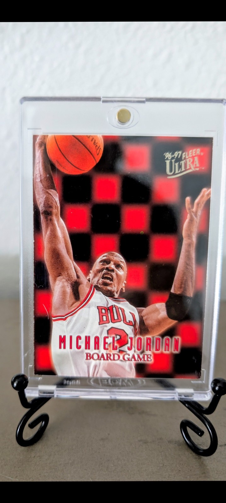 1996-97 Fleer Ultra Board Game Michael Jordan #7 RARE INSERT GOAT CHICAGO BULLS