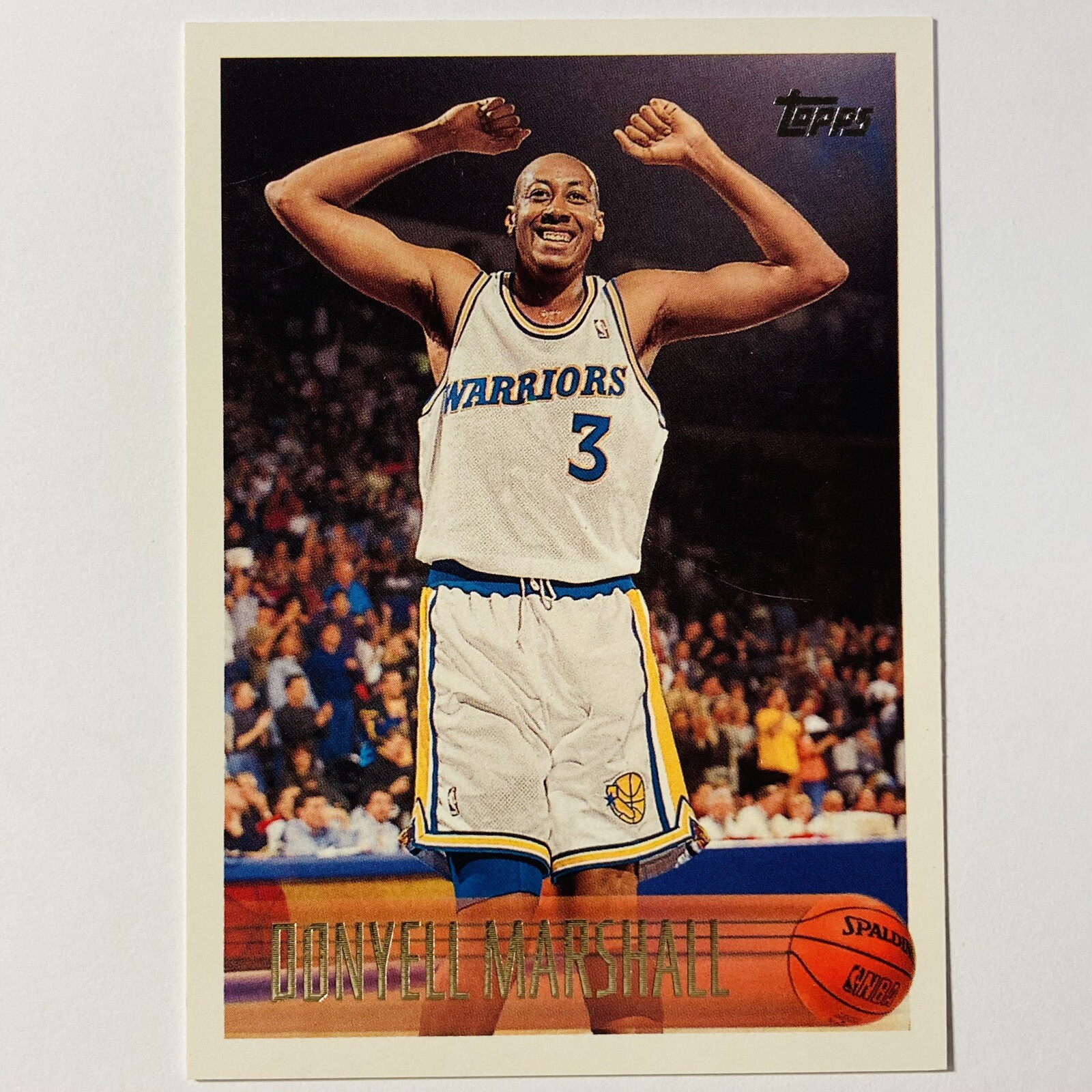 1996 Topps #117 Donyell Marshall Golden State Warriors Tc2