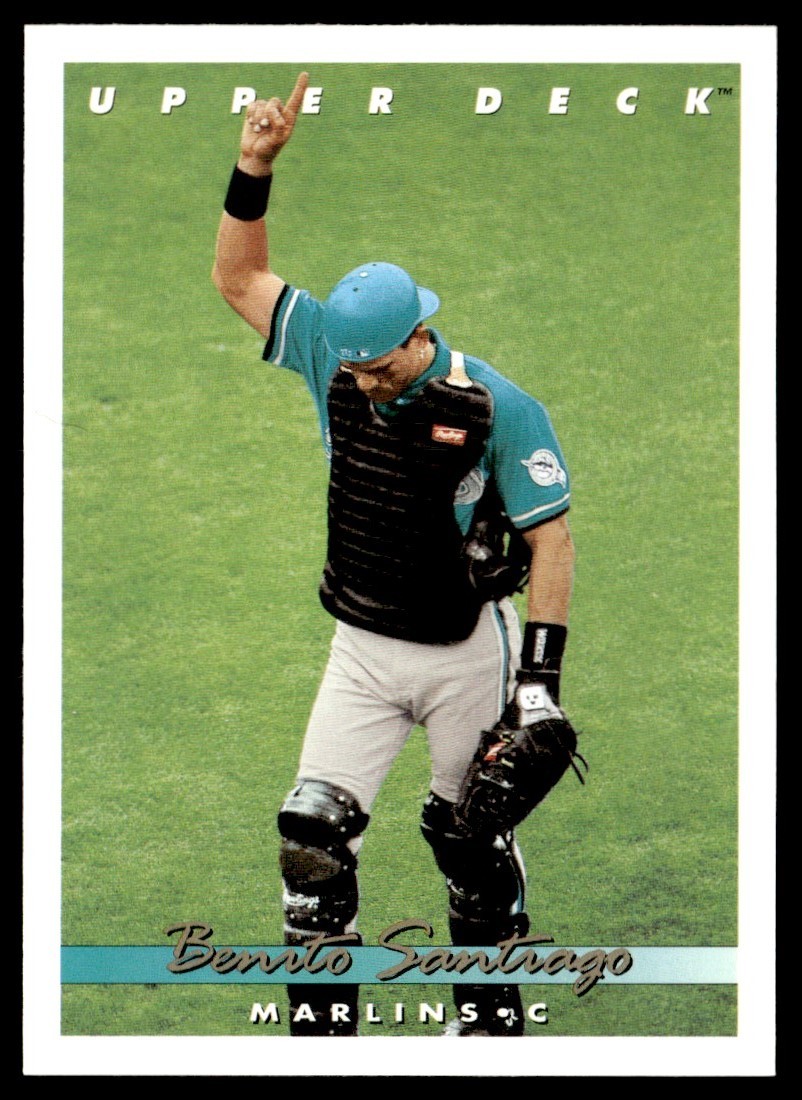 1993 Upper Deck Benito Santiago Florida Marlins #776