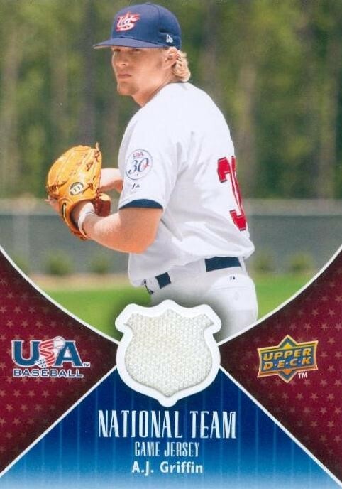 Autograph Warehouse A.J. Griffin – Team USA 2009 Upper Deck No. USA-AG