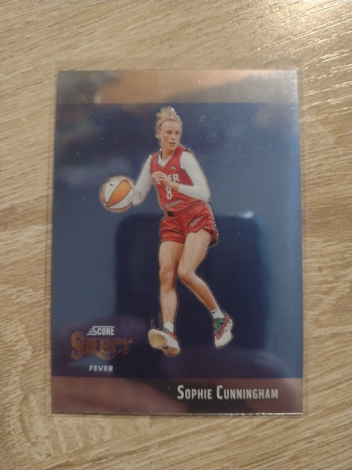 2025 Select WNBA Sophie Cunningham Score Throwback Insert #19 Fever