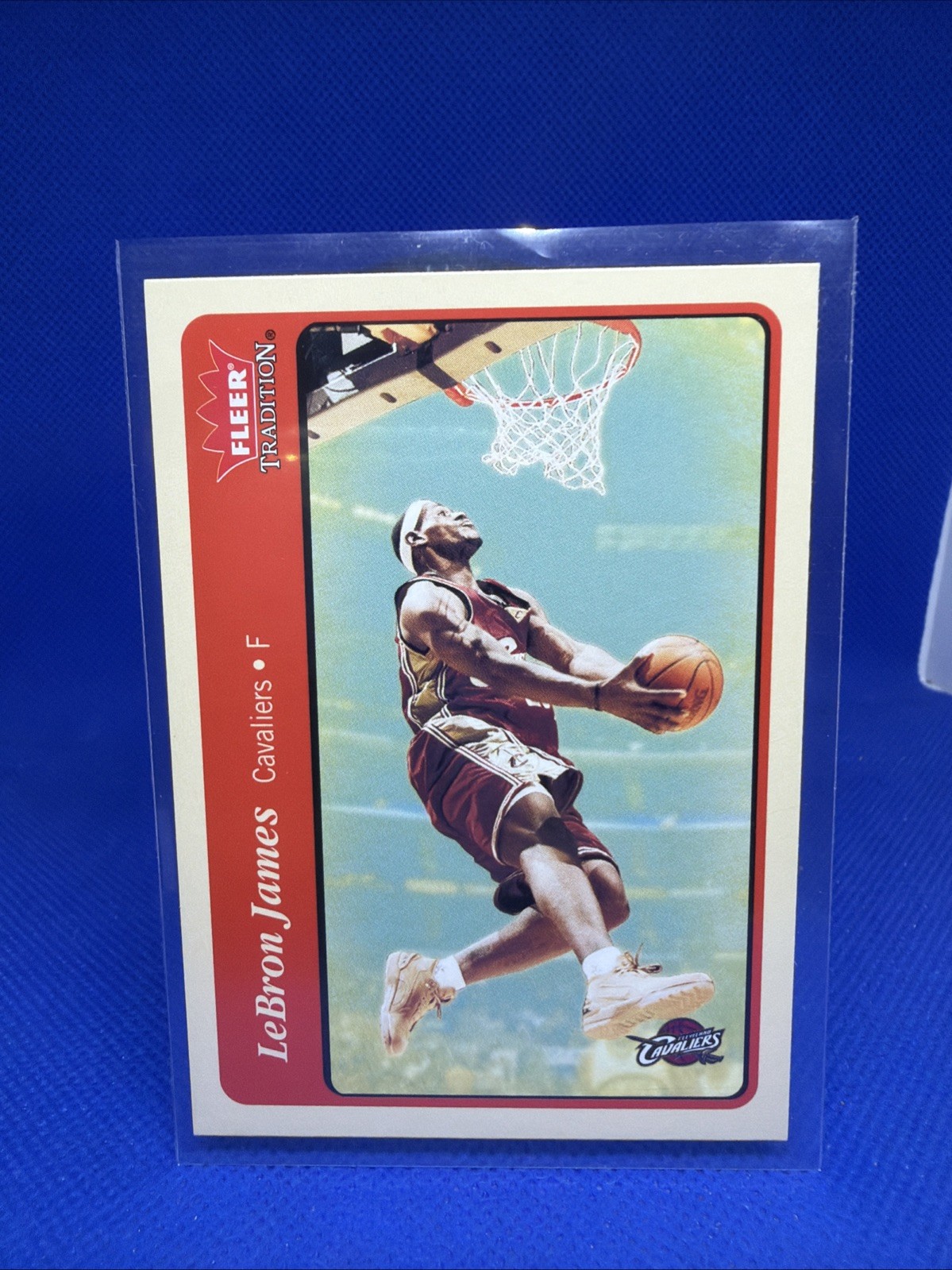 2004-05 Fleer Tradition #140 LeBron James 2nd Year RC