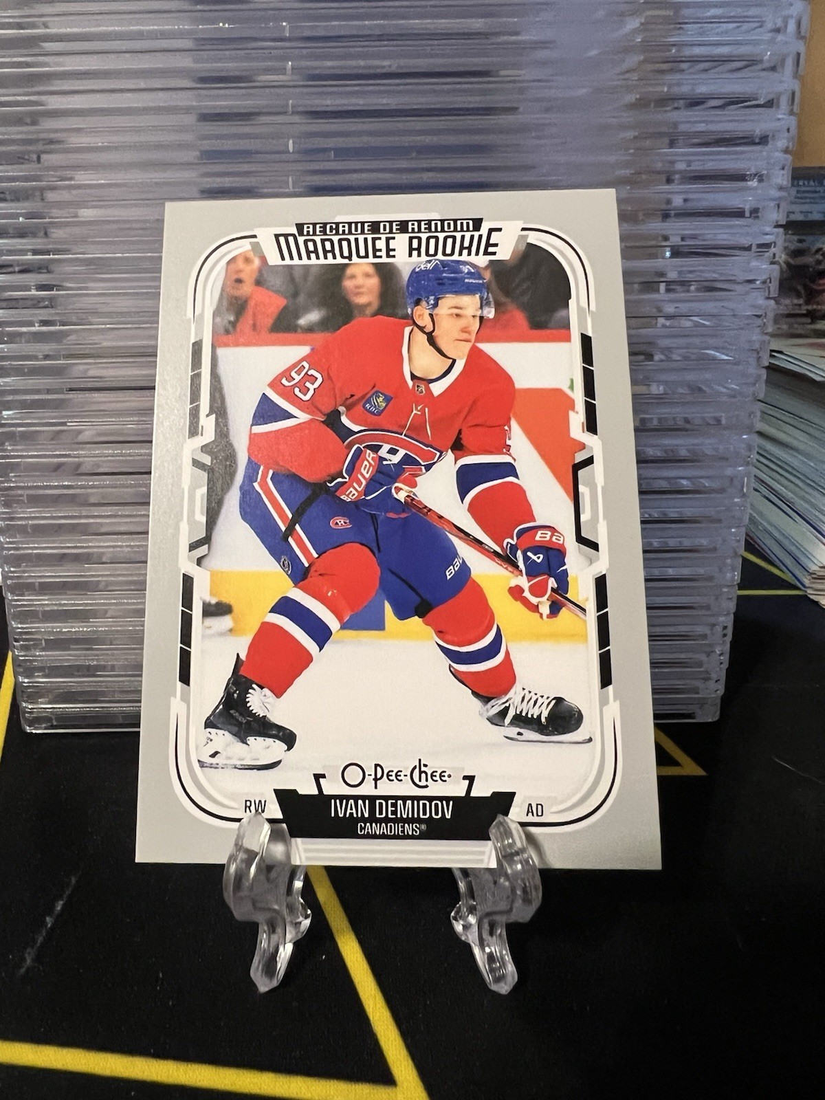 O-Pee-Chee 2025-26 Ivan Demidov Montreal Canadiens #542 Marquee Rookie Card