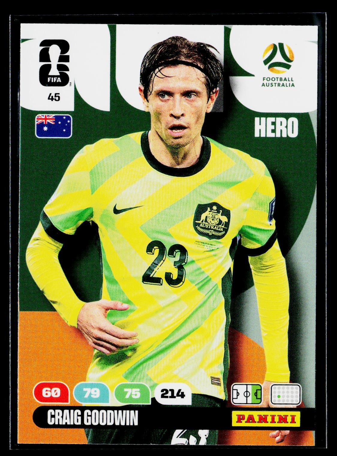 Craig Goodwin 2026 Panini Adrenalyn XL FIFA World Cup #45 Australia