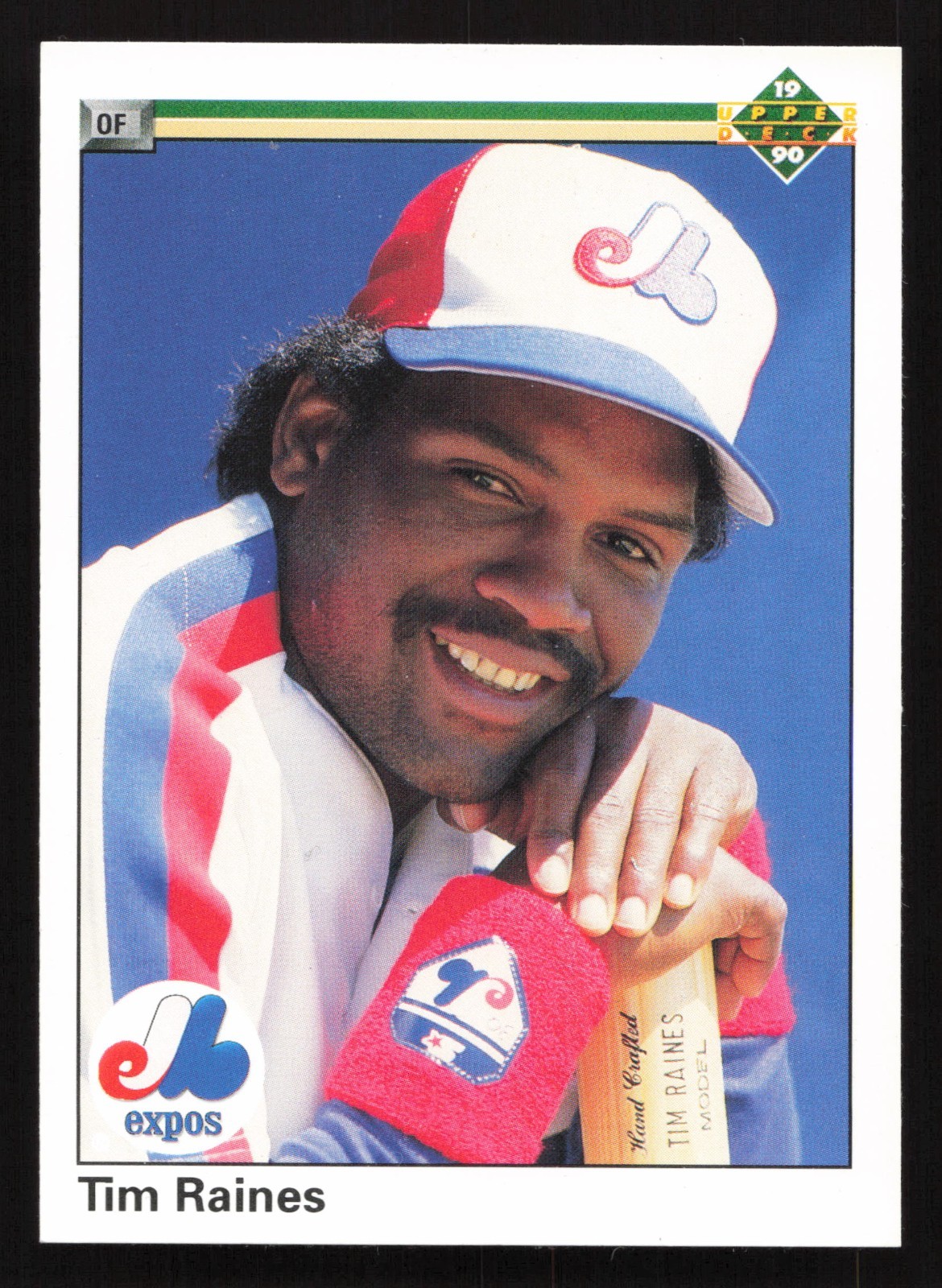 1990 Upper Deck #177 Tim “Rock” Raines Montreal Expos QTY Available