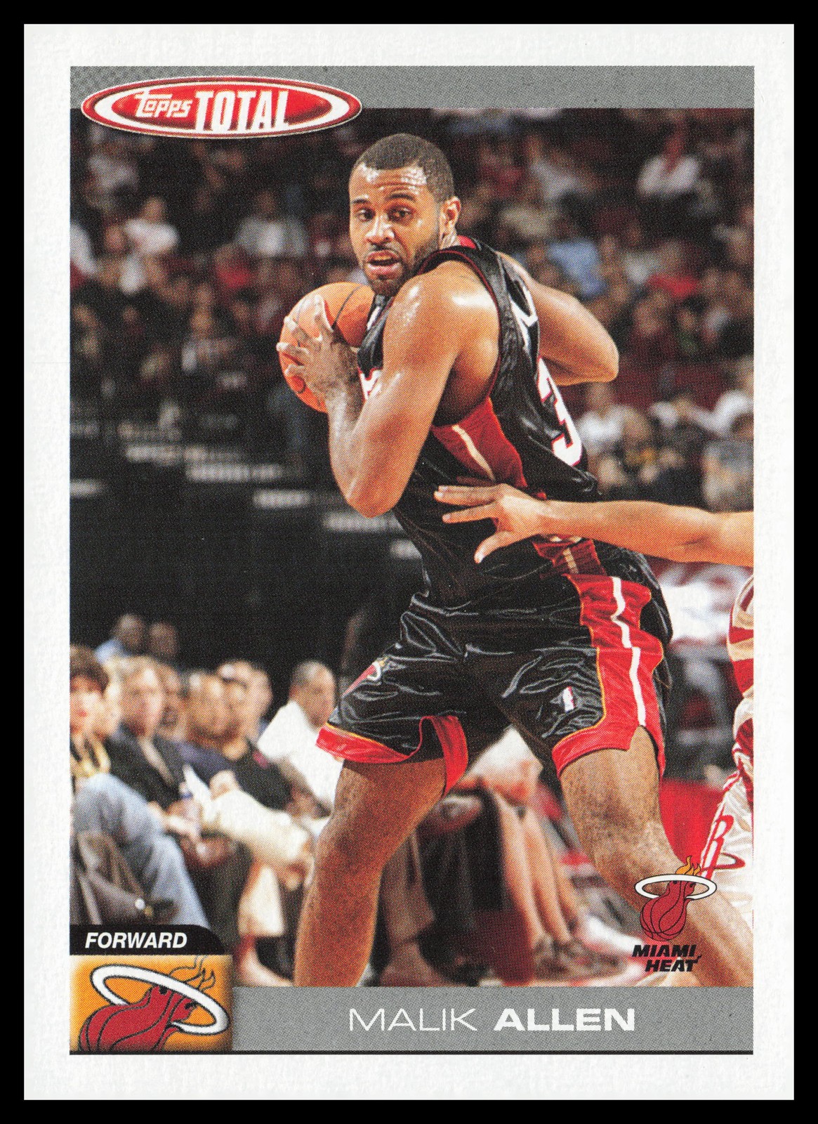 2004-05 Topps Total #40 Malik Allen Miami Heat Basketball Card