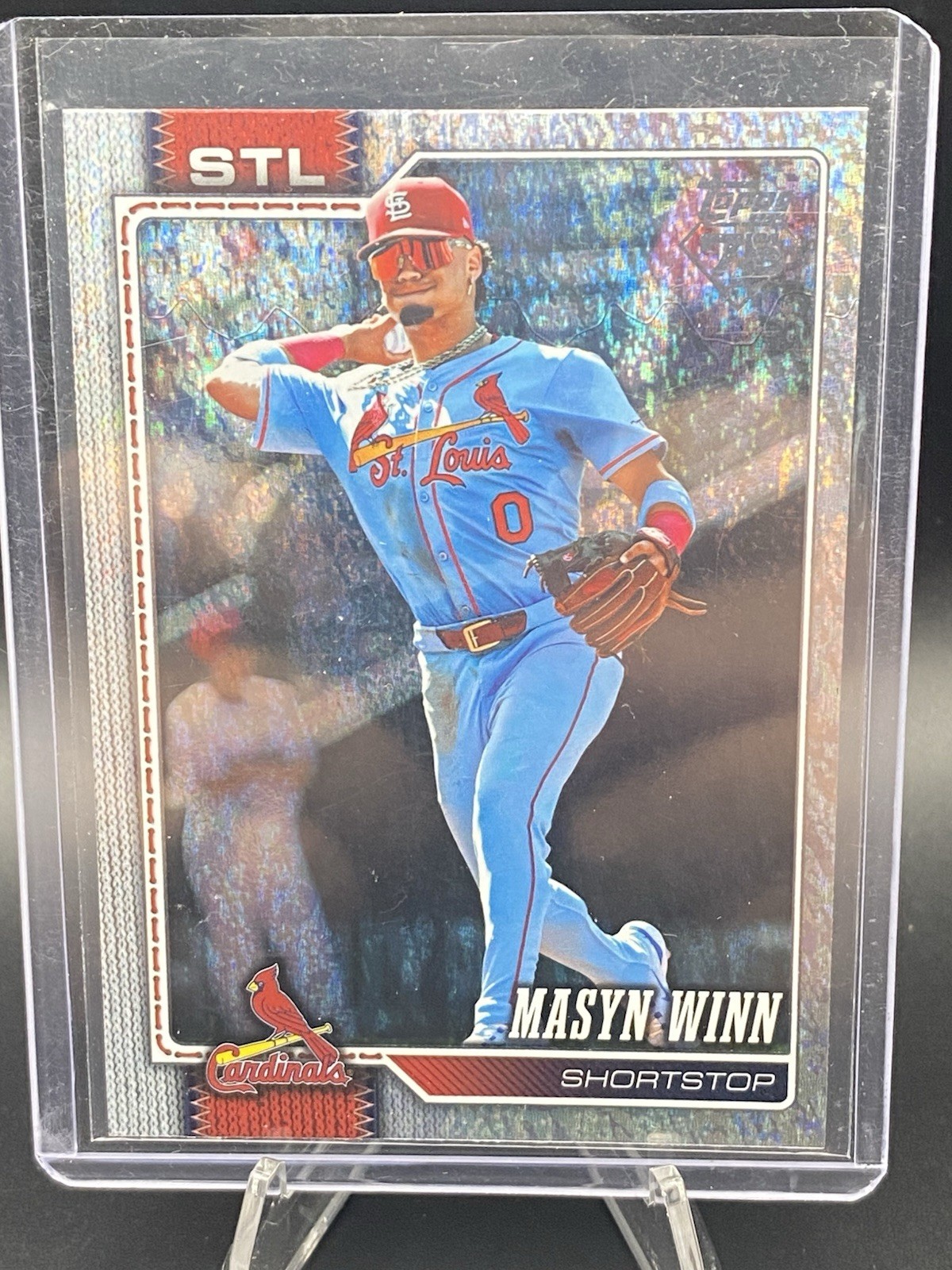 Masyn Winn – 2026 Topps Series 2 #526 Cardinals Sandglitter