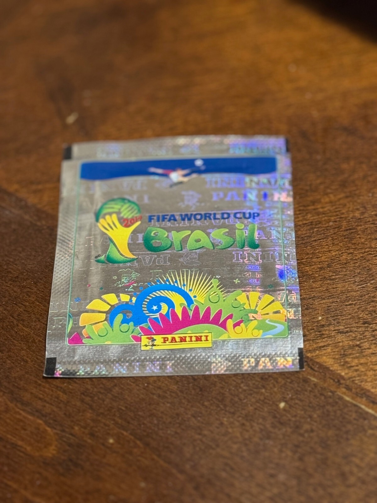 (1) Sealed Pack (5 Stickers) 2014 Brazil Brasil Panini World Cup Cristiano Messi