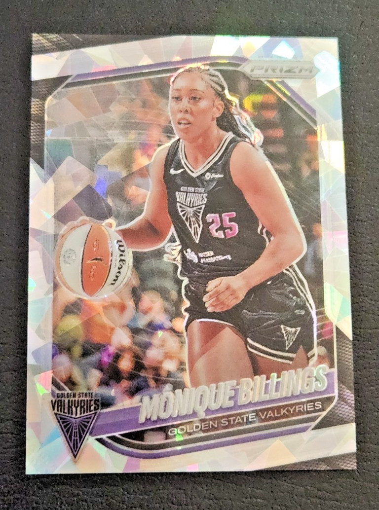 Monique Billings Cracked Ice Prizm ( 2025 Panini Prizm WNBA #99 Valkyries Fever)
