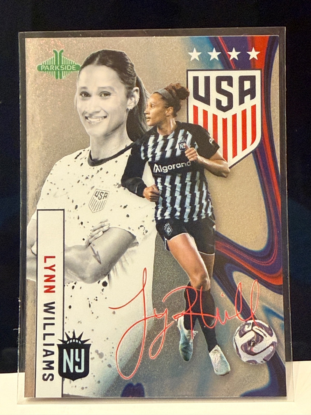 * 2024 Parkside One Nation One Team FOIL /124 Lynn Williams #7*