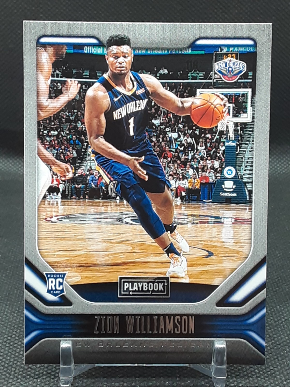 ZION WILLIAMSON 2019-20 PLAYOFF ROOKIE PELICANS DUKE BLUE DEVILS