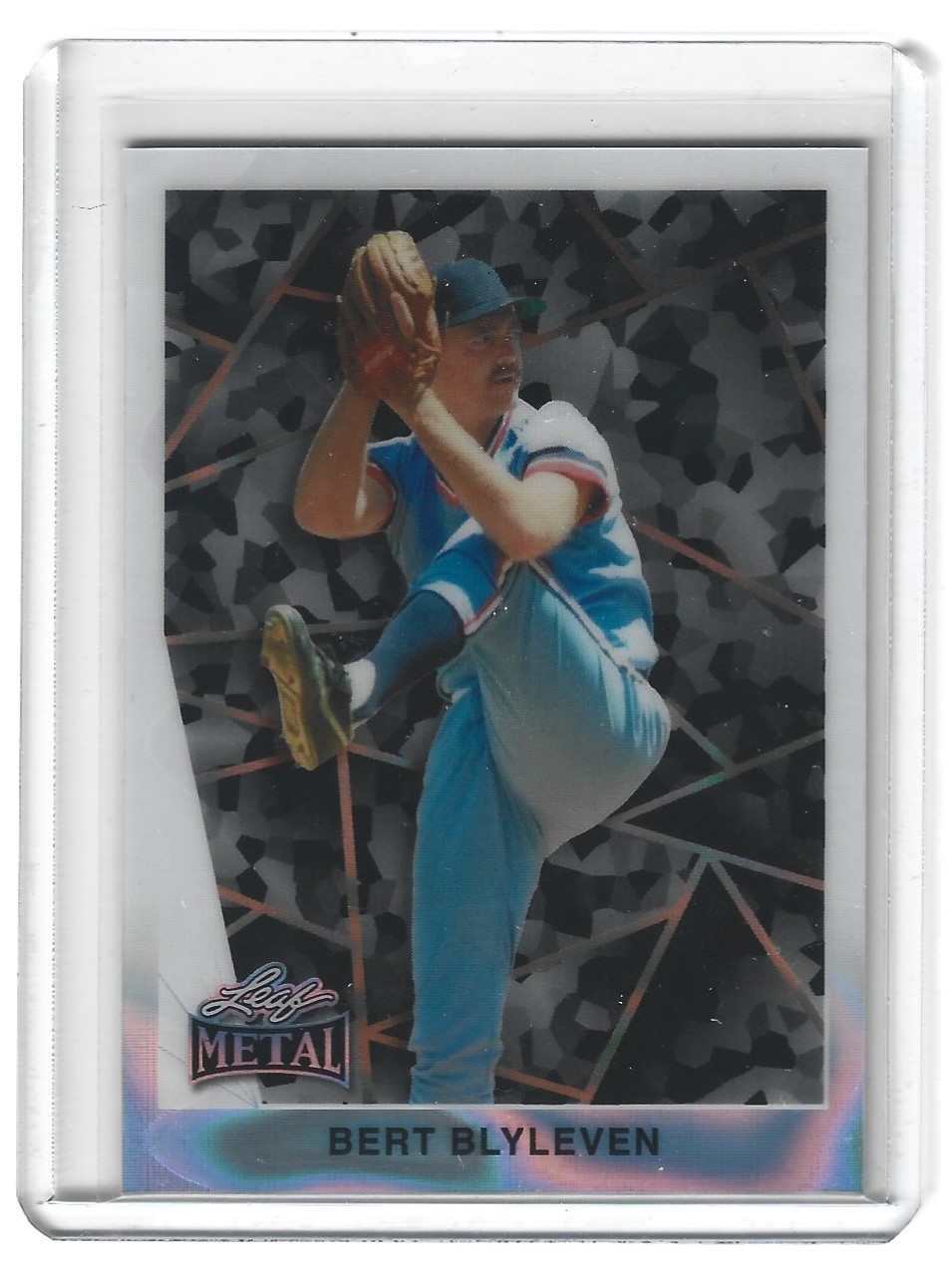 2024 Leaf Collective Multi-Sport Bert Blyleven Base 90B-18 White Lava 1/1