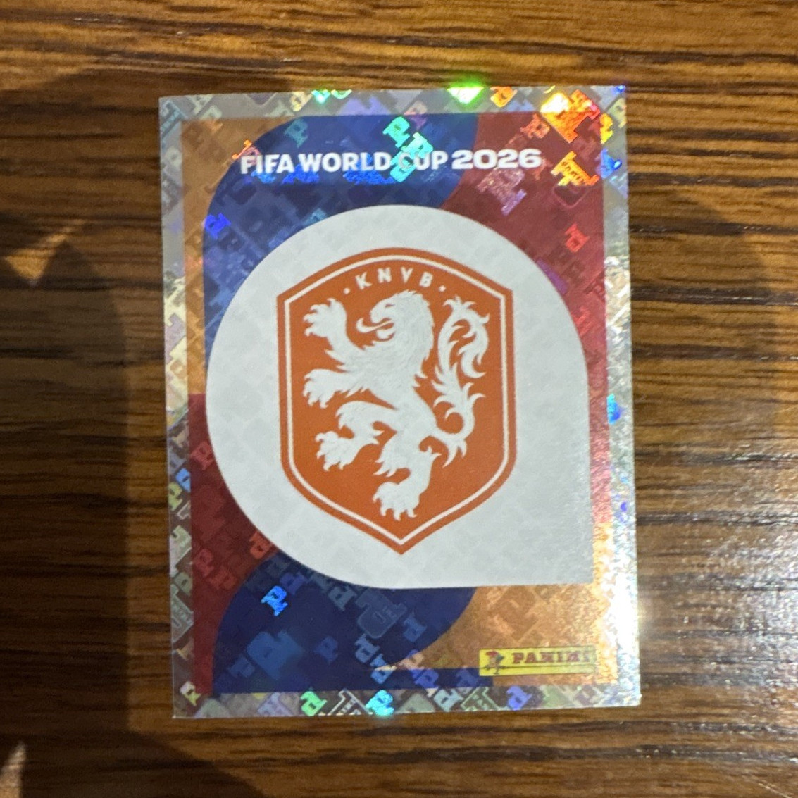 Panini FIFA World Cup 2026 Sticker NED 1 Netherlands Crest/Badge/Logo