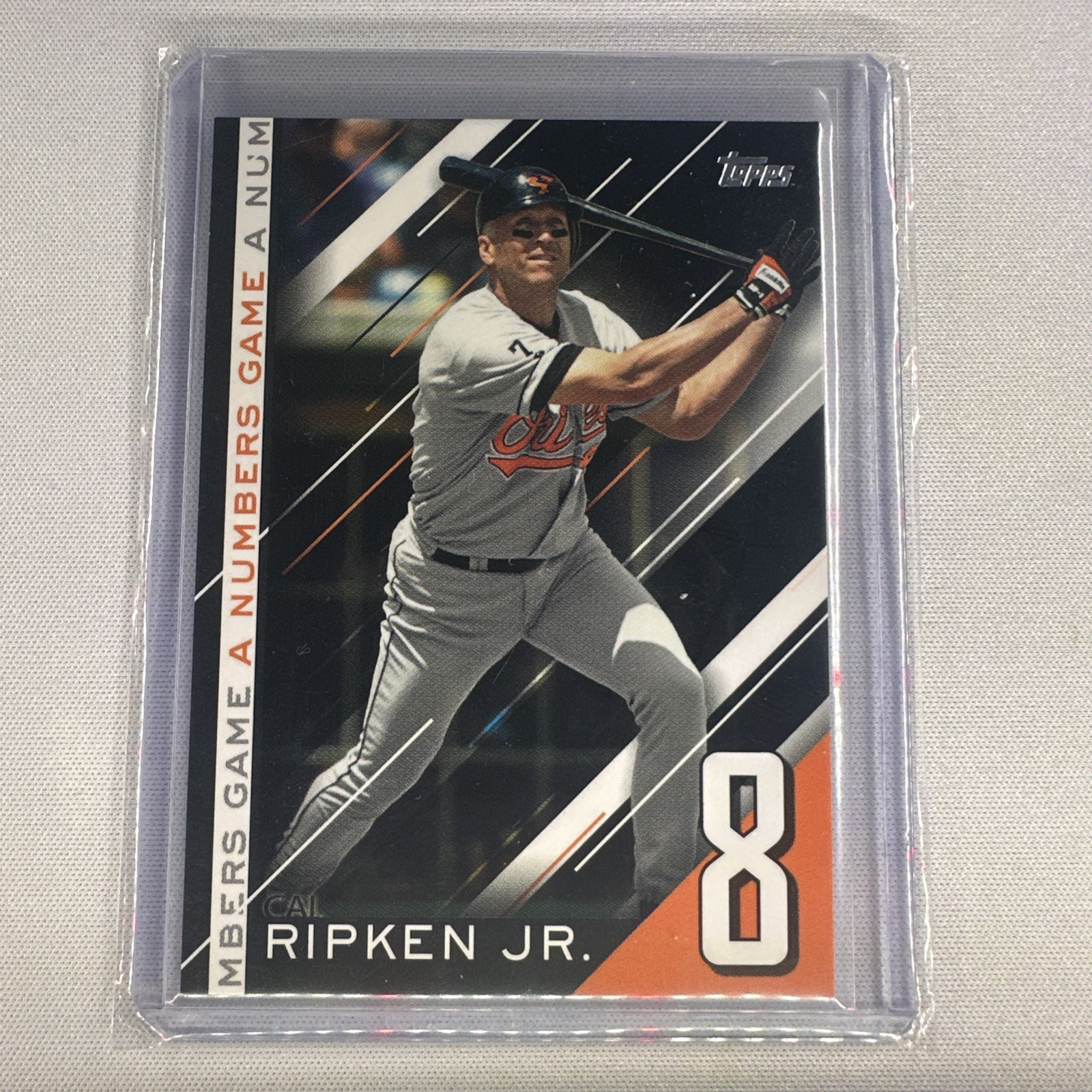 2020 Topps Update Series – A Numbers Game Cal Ripken #NG-16 Black /299