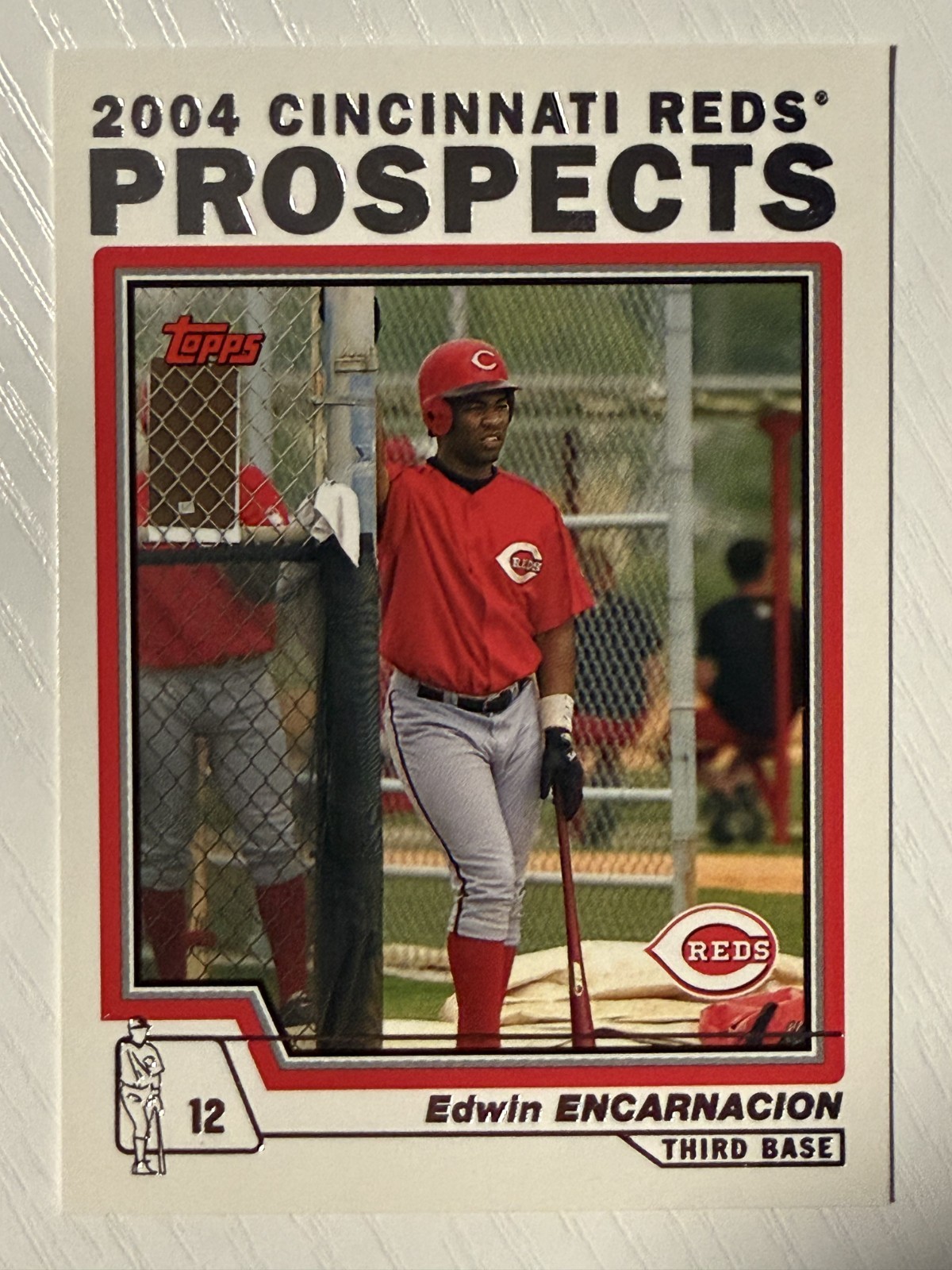 Edwin Encarnacion 2004 Topps Traded and Rookies RC #T105 Reds Blue Jays