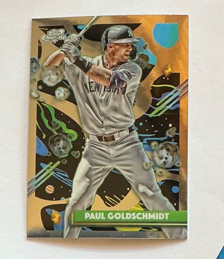 Paul Goldschmidt 2025 Topps Chrome Cosmic #159