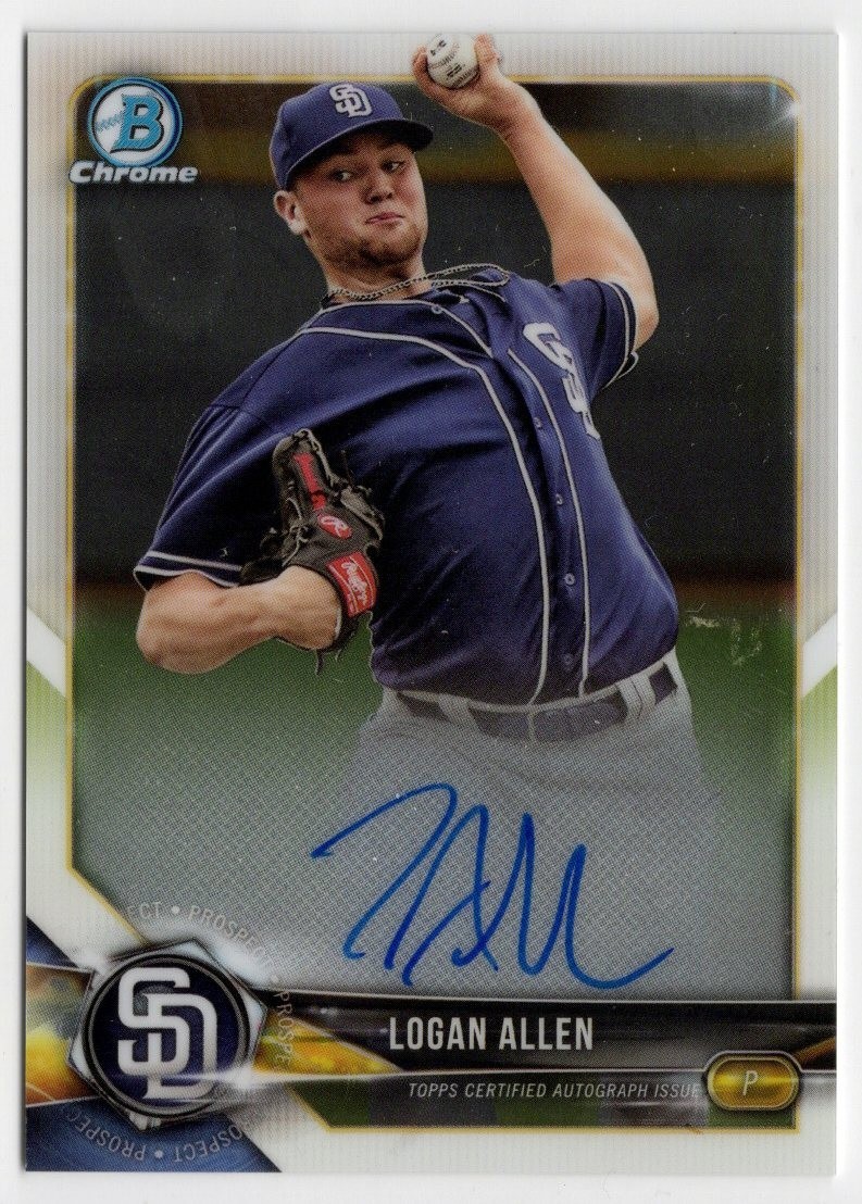 BASEBALL AUTOGRAPHED CARDS (A-J) – Various Players, Years and Companies