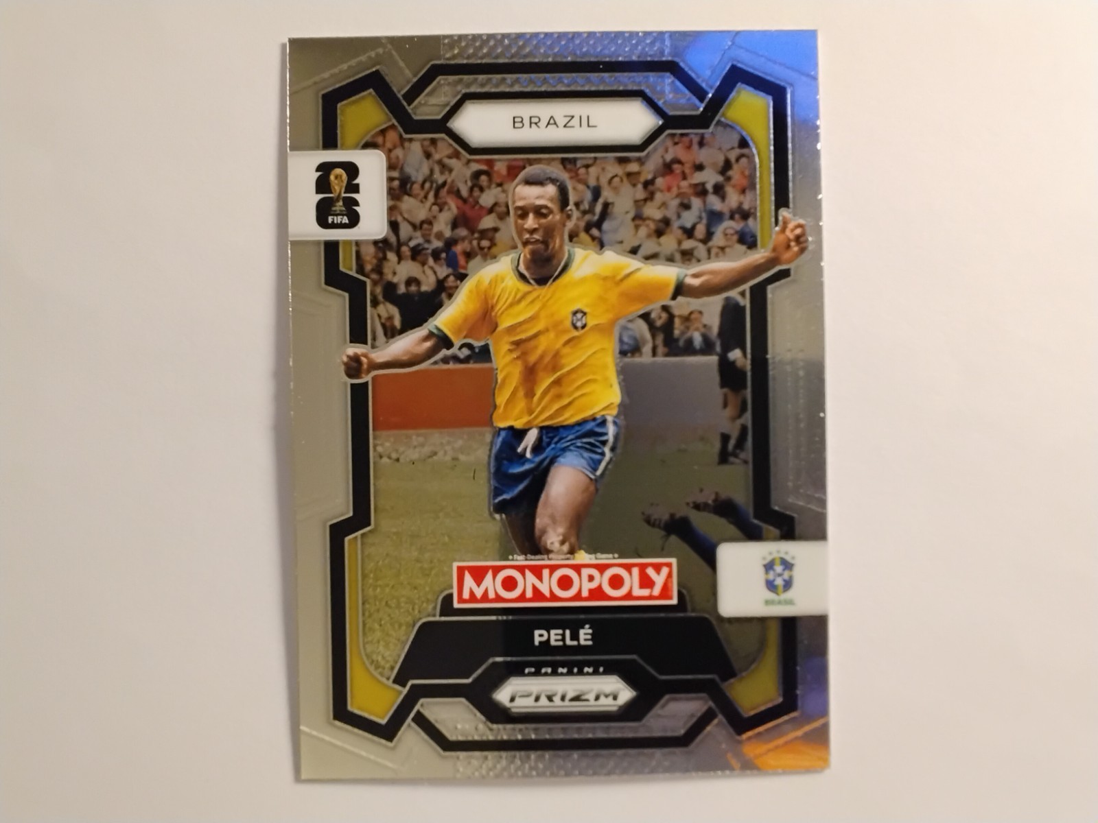2026 Panini Prizm Monopoly FIFA World Cup – Pele #16 Brazil