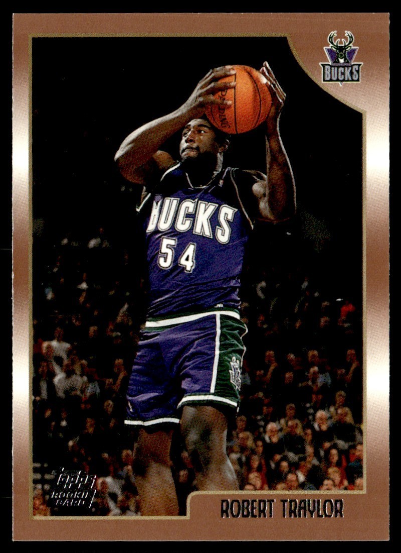 1998-99 Topps Robert Traylor Rookie Milwaukee Bucks #200
